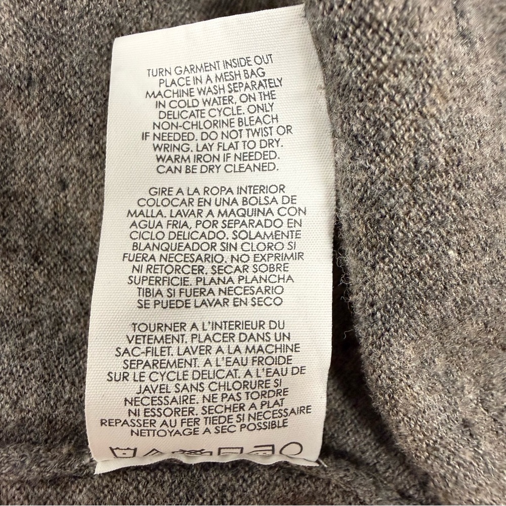 Oversized Cabi Brown Cotton Viscose Blend Pullover Sweater S Small - Picture 10 of 10